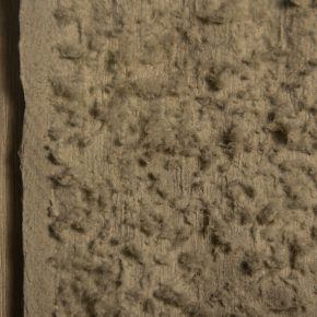 Textured pale surface by Jiyoon Lee in respect to work in progress event, 2025.